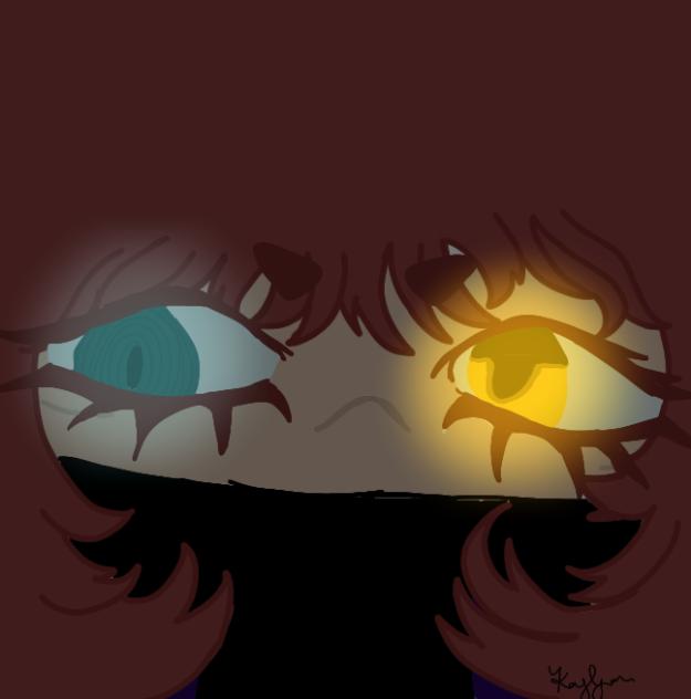 I like drawing eyes👁️👄👁️
