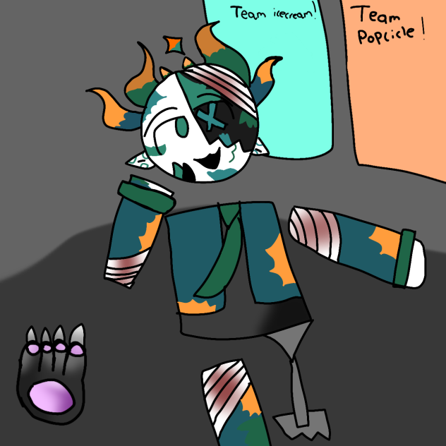 Claws!, A phighting oc