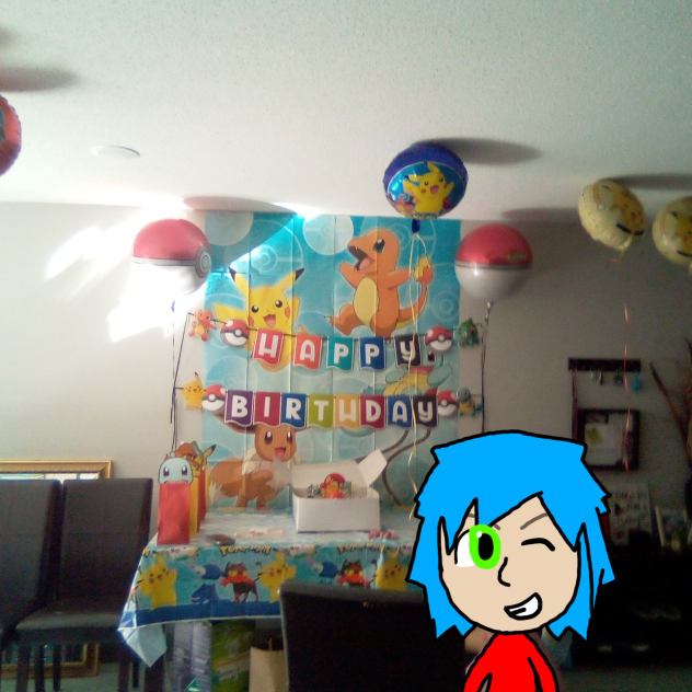 what my birthday party looks like!