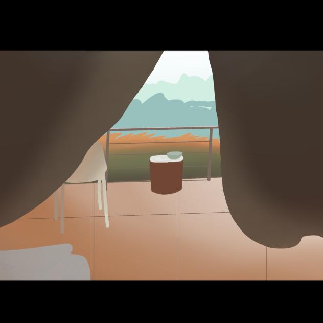 Drawing I made while going glamping