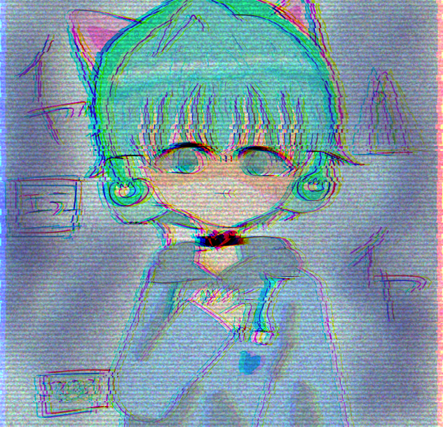 ノイズ加工してみた！