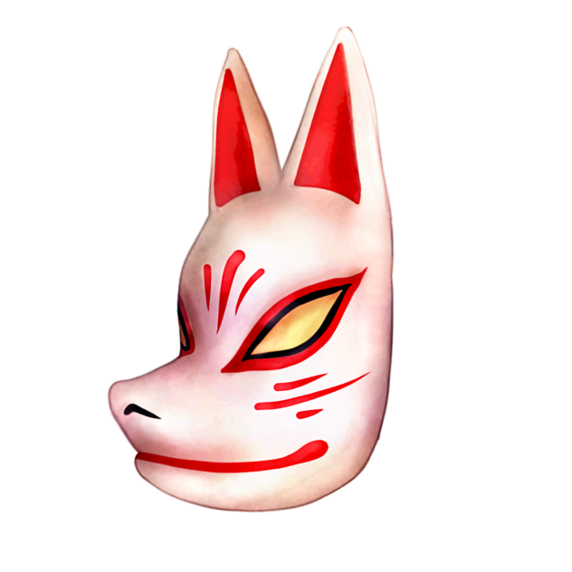 Kitsune Mask 1 a