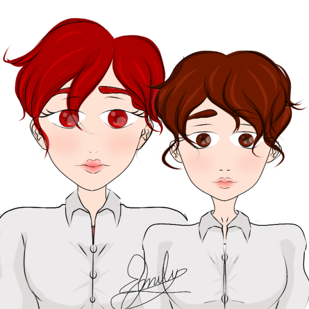 brown and red
