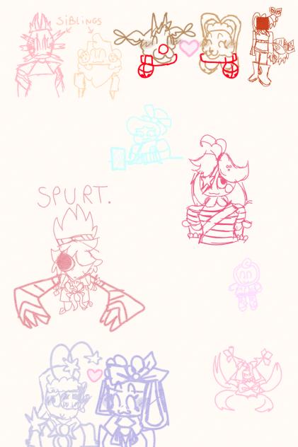 silly doodles