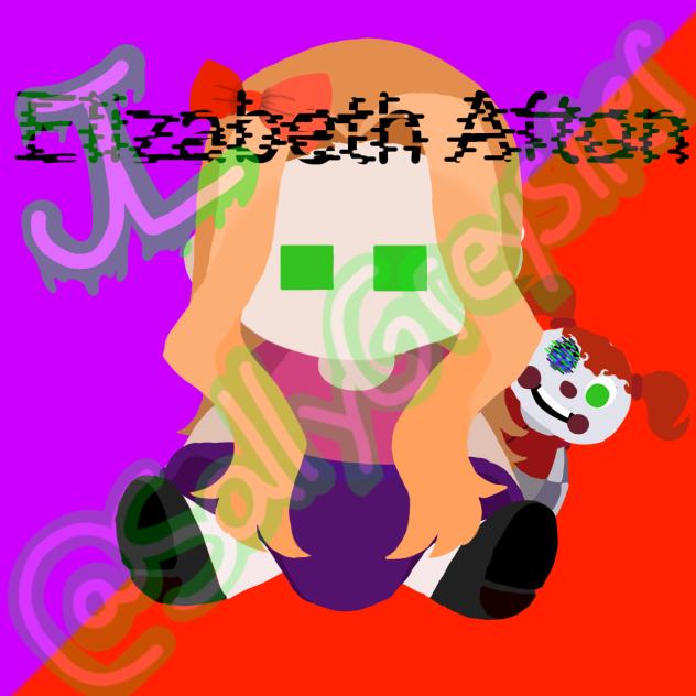 Elizabeth Afton as a stuffy