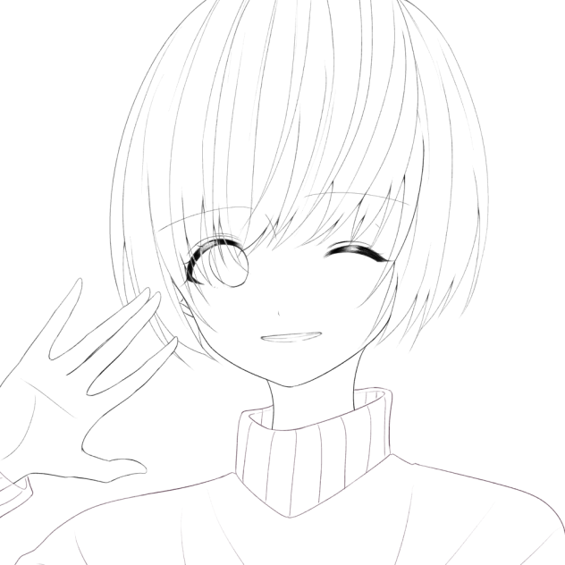 線画18