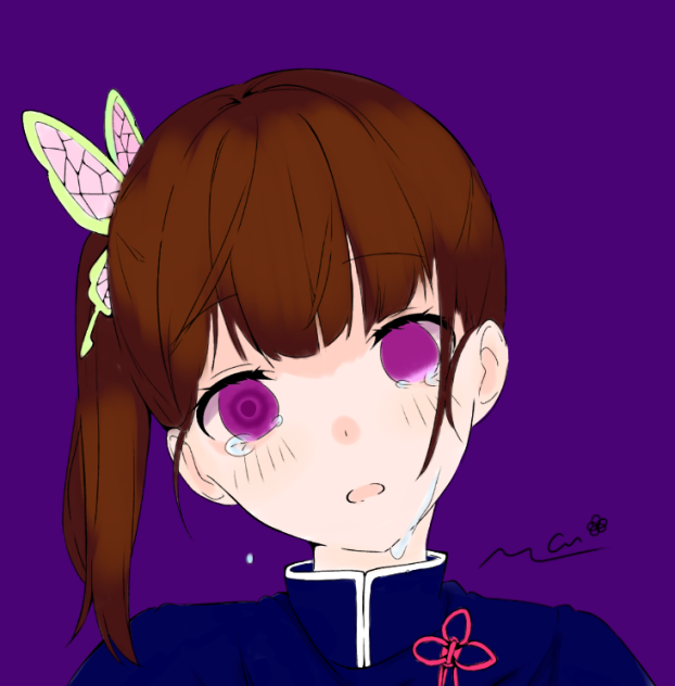 @momon_mcさんから線画お借りしました🌸