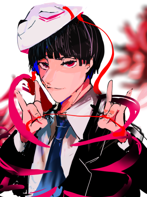 狐面の男