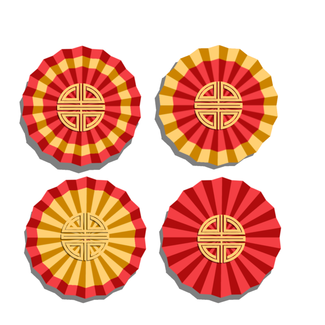 Material - Chinese Red Decoration