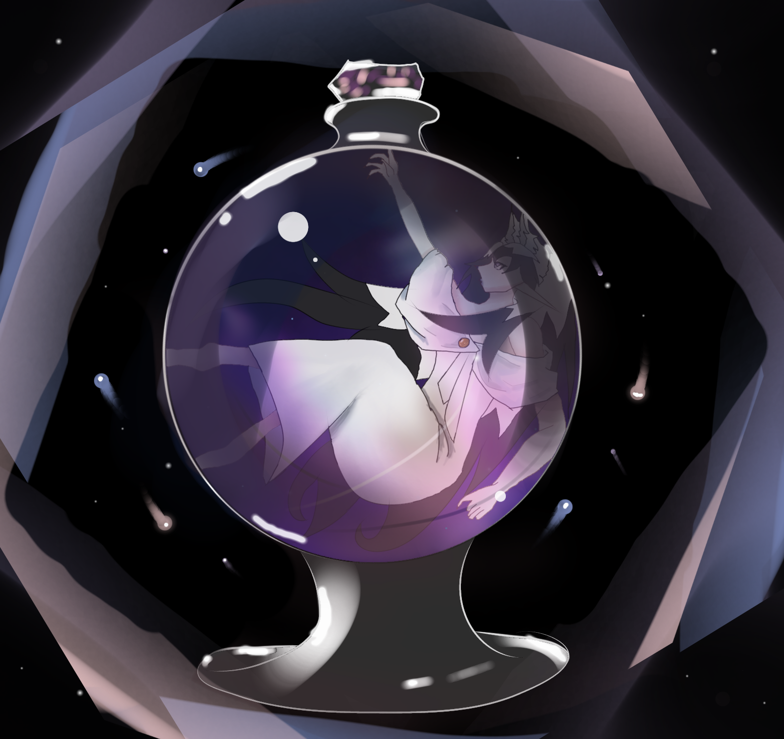 in a ball - ibisPaint