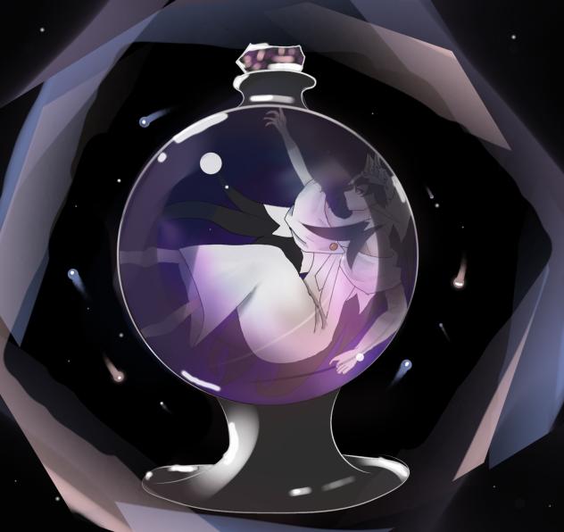 in a ball - ibisPaint
