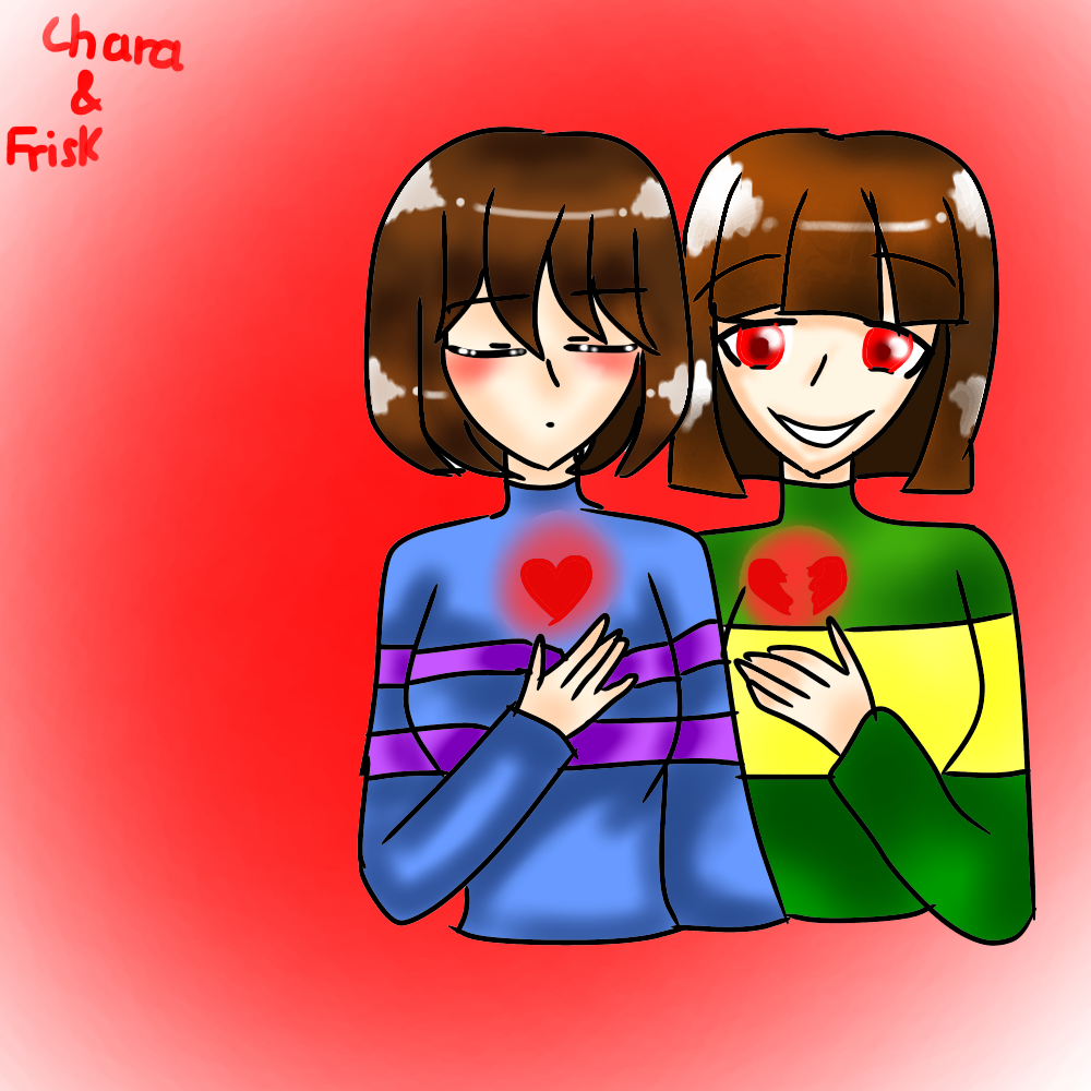 chara & frisk - ibisPaint
