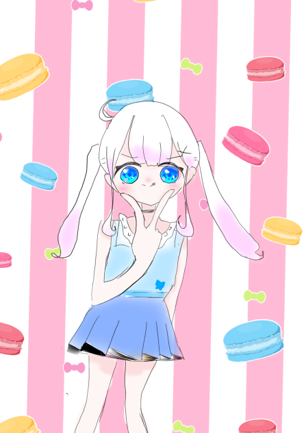 甘い物好きの女の子