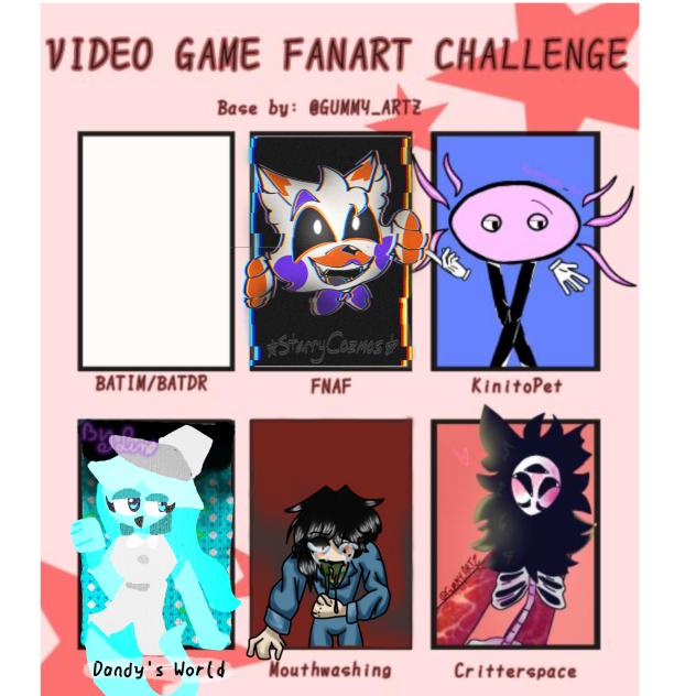 VIDEO GAME FANART CHALANGE (fake colab)