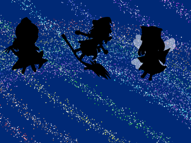 虹色夜空の星祭り