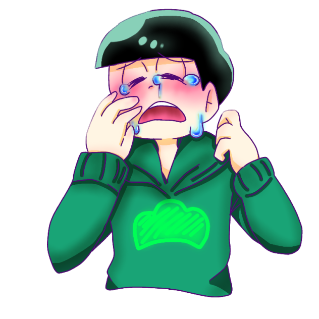 泣いてるチョロ松 - ibisPaint