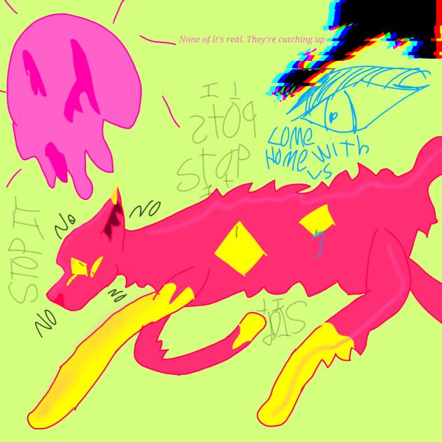 Idk tried to make a weirdcore drawing