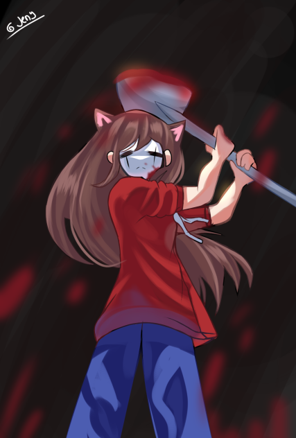 fanart Akane Lockwood cool (⁠⌐⁠■⁠-⁠■⁠)