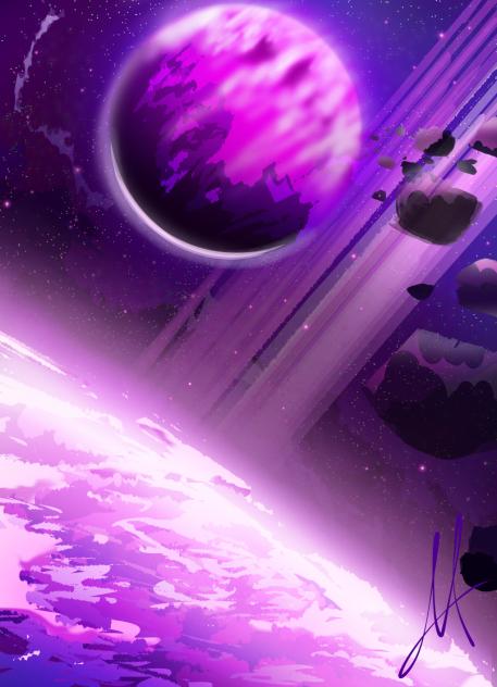 space planet🌎🟣