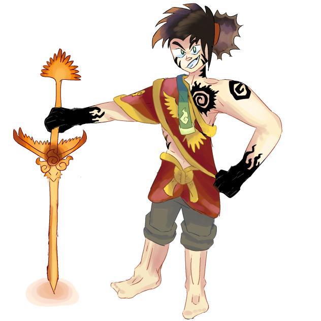 Kodan jikū. The guardian of the relics