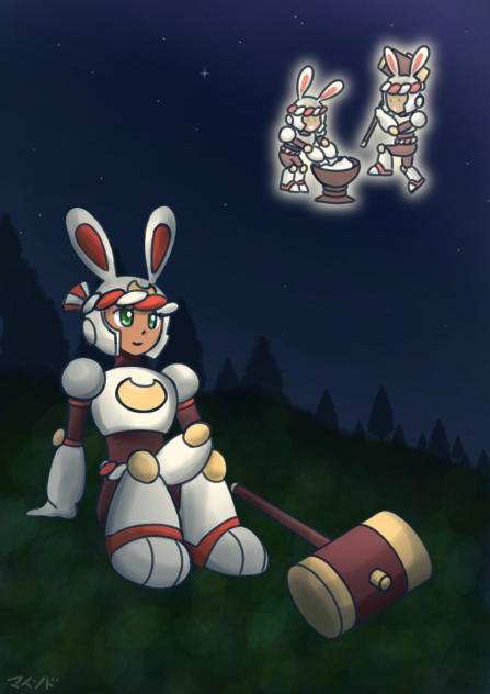 Flying to the moon