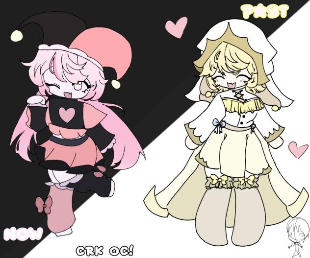 My oc’s past and now appearance