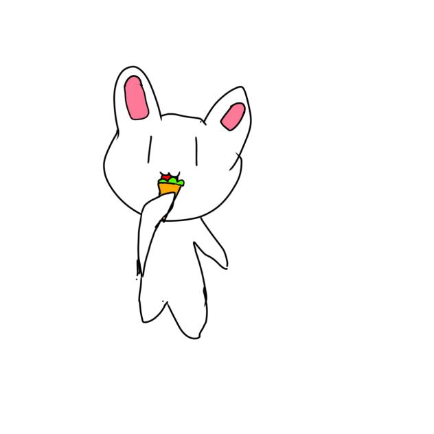 にんじんおいしかったうさぎ