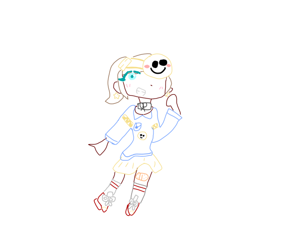 Something I drew in class outline