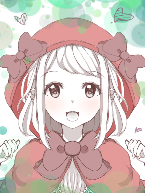 (下描き)赤ずきんちゃん