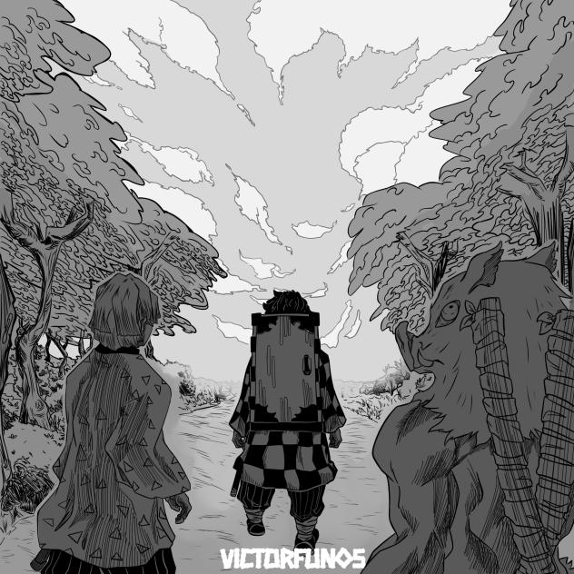 Inktober Trek #demonslayer #fanart