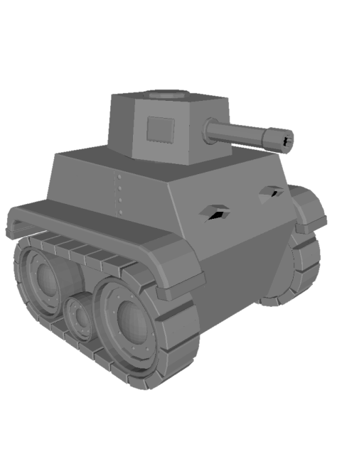 3D Танк - ibisPaint