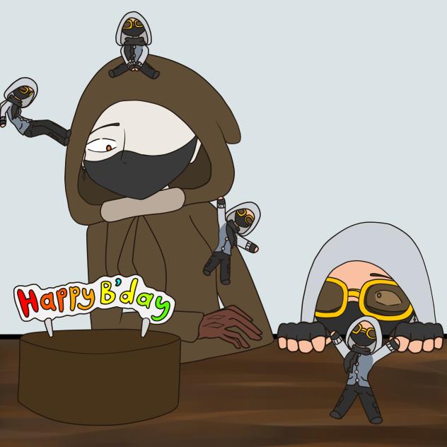 HAPPY BIRTHDAY, VITCH! (Unshaded)