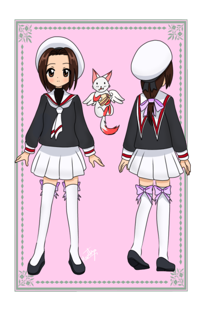 Dibujandome como Sakura