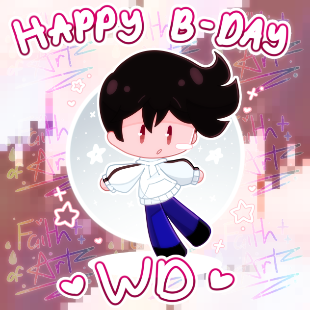 Happy birthday WD 🎂