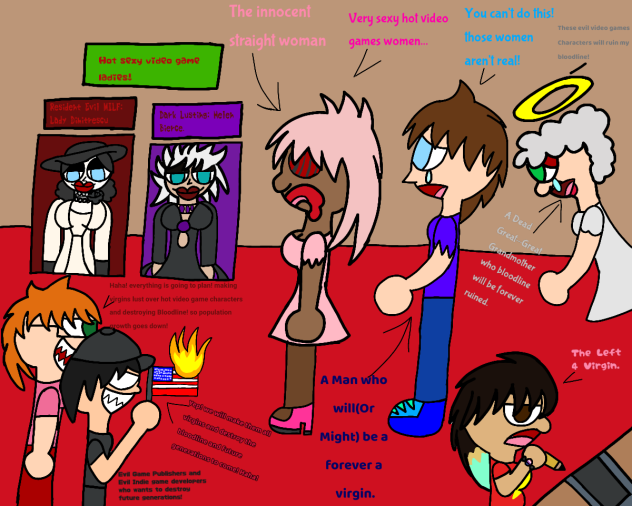 behind the scene- The Parody comic.