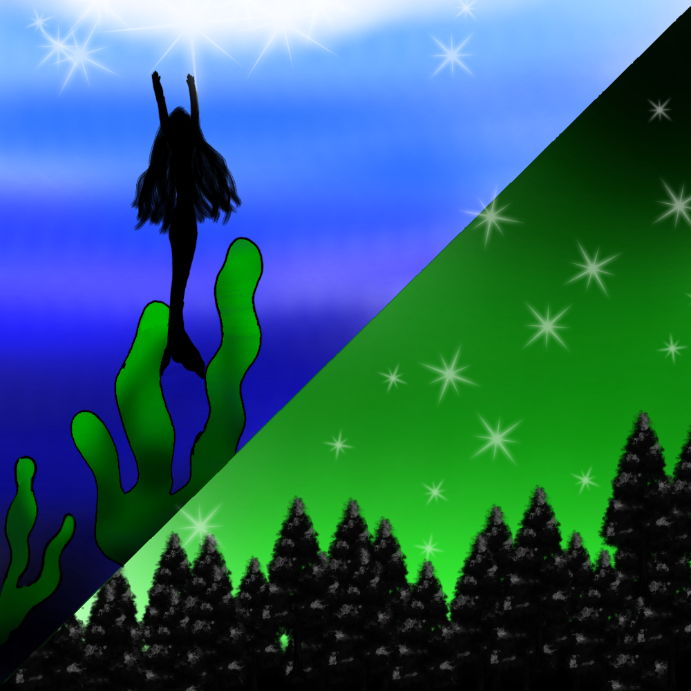 ocean and nature - ibisPaint