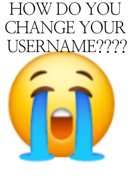 How y'all  change your username❓️❓️❓️❓️