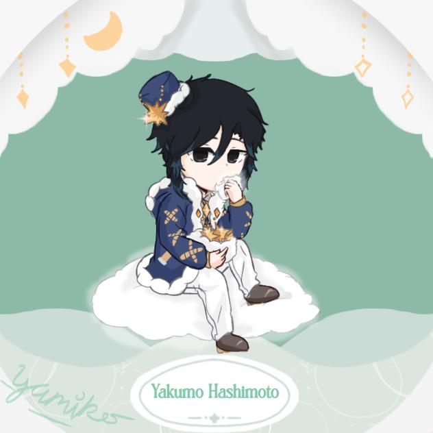 kny official christmas art- oc, Yakumo
