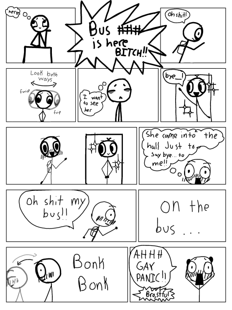 Gay panic comic #1