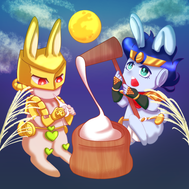 お月見ワースタ🎑🌕