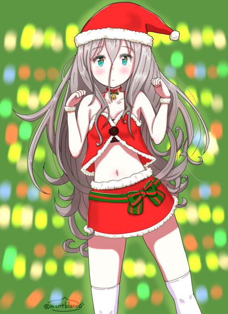 駅メモ 2018 クリスマス絵 みづほ