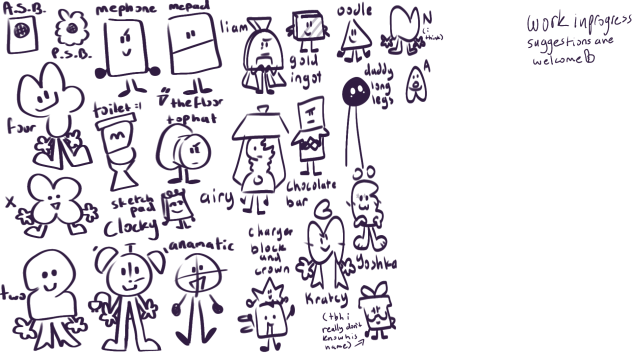 main characters and hosts