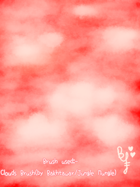 Art using Clouds Brush