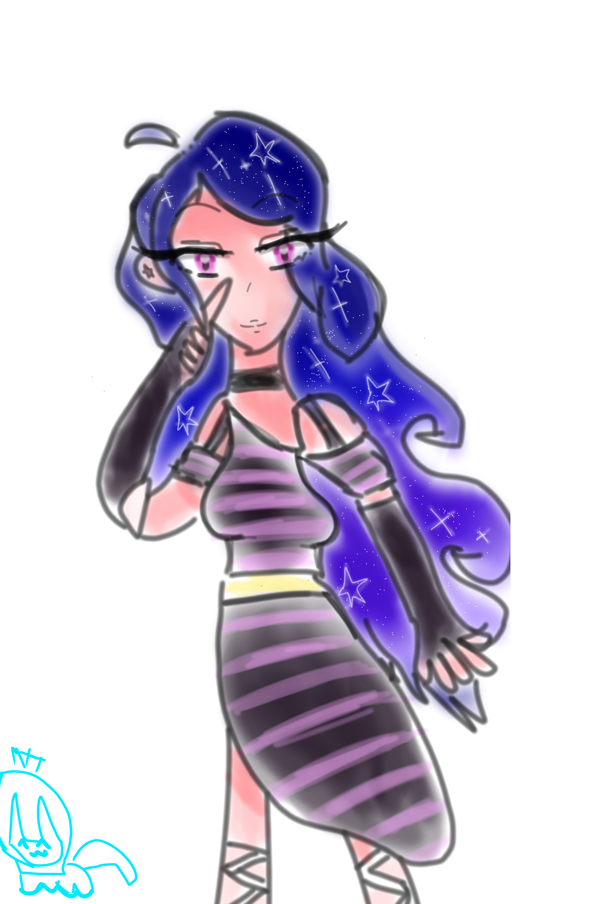 Third Request, Drawing an OC - ibisPaint