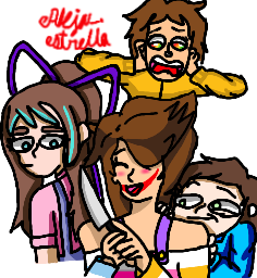 Jeff, Jenny, Nina y Liu