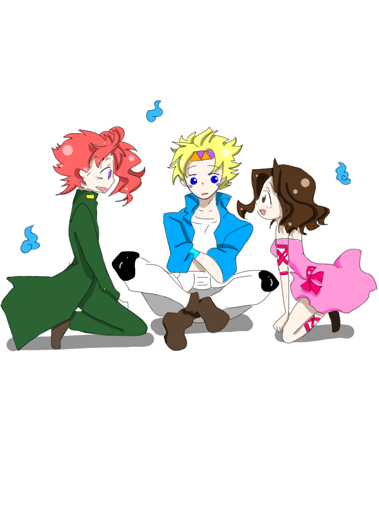 ジョジョの幽霊組 Ibispaint