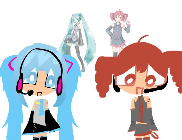 miku and teto