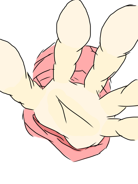 アイパッドで描く14 手