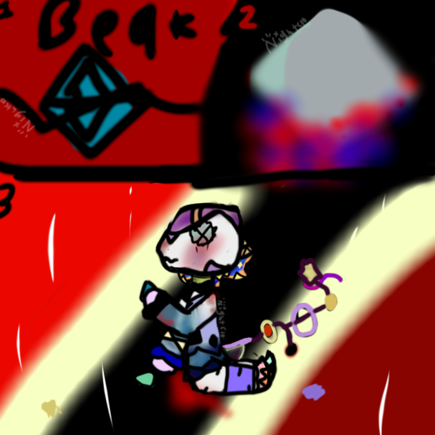 They have scattered