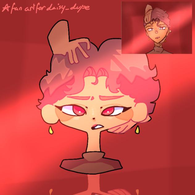 daisy_dupe fanart with reference